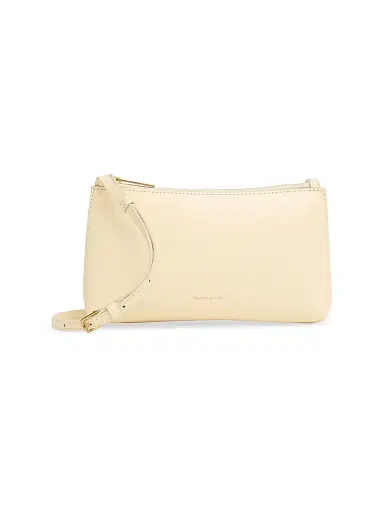 MANSUR GAVRIEL Women's Mini Gaia Leather Crossbody Bag | Thumbnail 1 MANSUR GAVRIEL Women's Mini Gaia Leather Crossbody Bag | Thumbnail 1