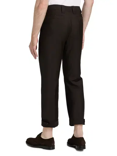 Versace Men's Wool-Mohair Trousers | Thumbnail 5 Versace Men's Wool-Mohair Trousers | Thumbnail 5