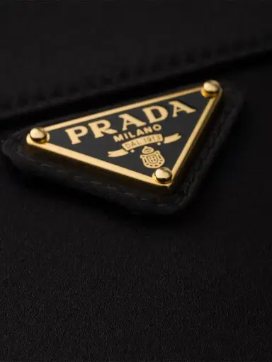 Prada Women's Minuit Satin Top Handle Bag - Black | Thumbnail 5 Prada Women's Minuit Satin Top Handle Bag - Black | Thumbnail 5