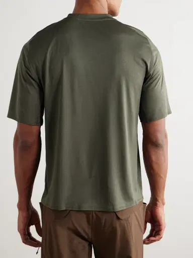 Portal Lateral Peak Logo-Print Recycled-Jersey T-Shirt - Men | Thumbnail 4 Portal Lateral Peak Logo-Print Recycled-Jersey T-Shirt - Men | Thumbnail 4