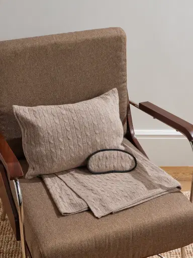 Ralph Lauren Home Cable-Knit Cashmere Travel Accessories Set - Men | Thumbnail 1 Ralph Lauren Home Cable-Knit Cashmere Travel Accessories Set - Men | Thumbnail 1