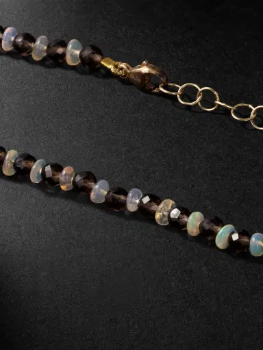 JIA JIA Soleil 14-Karat Gold, Opal and Quartz Bracelet - Men | Thumbnail 4 JIA JIA Soleil 14-Karat Gold, Opal and Quartz Bracelet - Men | Thumbnail 4
