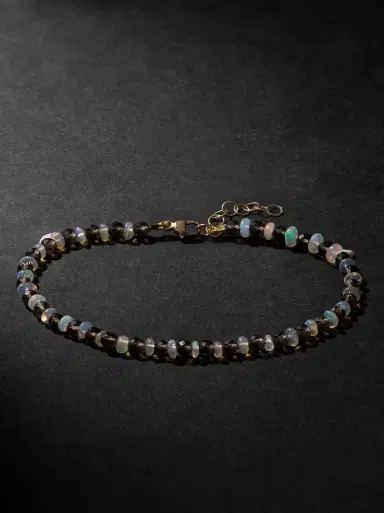 JIA JIA Soleil 14-Karat Gold, Opal and Quartz Bracelet - Men | Thumbnail 1 JIA JIA Soleil 14-Karat Gold, Opal and Quartz Bracelet - Men | Thumbnail 1