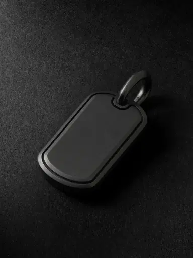 David Yurman Chevron Titanium Diamond Pendant - Men | Thumbnail 3 David Yurman Chevron Titanium Diamond Pendant - Men | Thumbnail 3