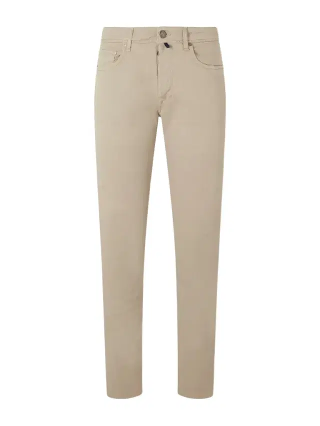 Slim-Fit Stretch Cotton-Blend Gabardine Trousers - Men Slim-Fit Stretch Cotton-Blend Gabardine Trousers - Men