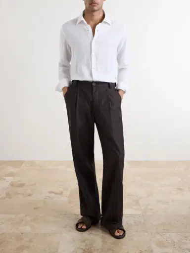 Slowear Linen Shirt - Men | Thumbnail 2 Slowear Linen Shirt - Men | Thumbnail 2
