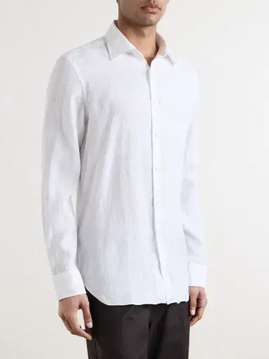 Slowear Linen Shirt - Men | Thumbnail 3 Slowear Linen Shirt - Men | Thumbnail 3