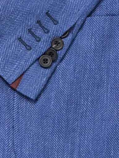 Rubinacci Double-Breasted Linen and Wool-Blend Suit Jacket - Men | Thumbnail 6 Rubinacci Double-Breasted Linen and Wool-Blend Suit Jacket - Men | Thumbnail 6
