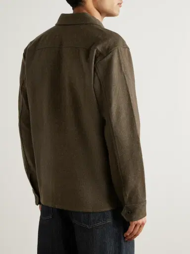 RRL Wool-Blend Felt Overshirt - Men | Thumbnail 4 RRL Wool-Blend Felt Overshirt - Men | Thumbnail 4
