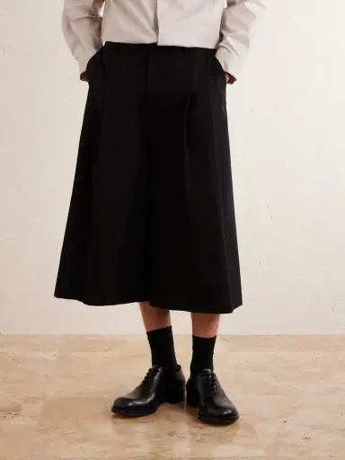 Amomento Cotton-Blend Wide-Leg Bermuda Shorts - Men | Thumbnail 3 Amomento Cotton-Blend Wide-Leg Bermuda Shorts - Men | Thumbnail 3