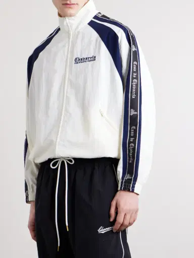 Willy Chavarria Casa De Chavarria Logo-Detailed Shell Jacket - Men | Thumbnail 3 Willy Chavarria Casa De Chavarria Logo-Detailed Shell Jacket - Men | Thumbnail 3