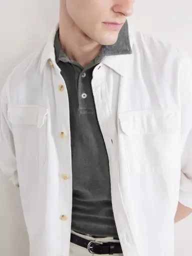 Altea Smith Cotton Polo Shirt - Men | Thumbnail 5 Altea Smith Cotton Polo Shirt - Men | Thumbnail 5