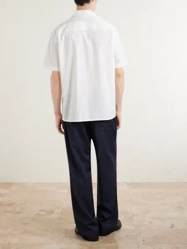 Canali Camp-Collar Cotton Shirt - Men | Thumbnail 4 Canali Camp-Collar Cotton Shirt - Men | Thumbnail 4