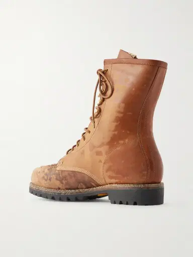 Visvim Hi-Folk Scout Moc Distressed Leather Boots - Men | Thumbnail 4 Visvim Hi-Folk Scout Moc Distressed Leather Boots - Men | Thumbnail 4