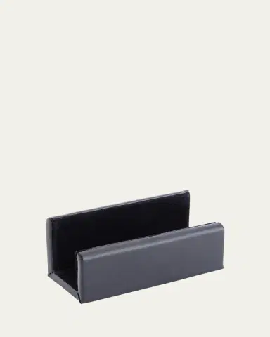 ROYCE New York Personalized Leather Business Card Display Holder | Thumbnail 4 ROYCE New York Personalized Leather Business Card Display Holder | Thumbnail 4