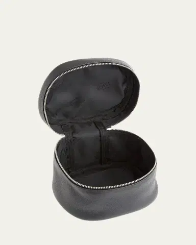 ROYCE New York Personalized Leather Compact Cosmetic Bag | Thumbnail 2 ROYCE New York Personalized Leather Compact Cosmetic Bag | Thumbnail 2