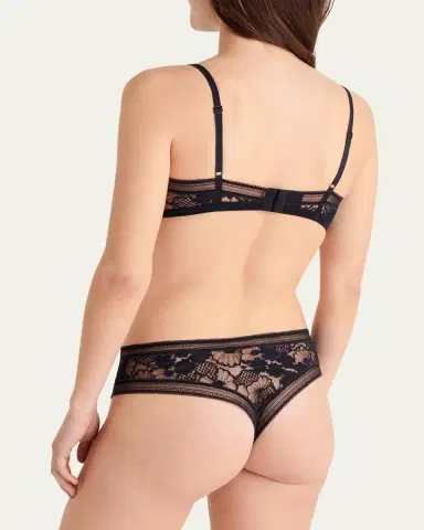 Eres Tisane Floral Lace Tanga | Thumbnail 3 Eres Tisane Floral Lace Tanga | Thumbnail 3