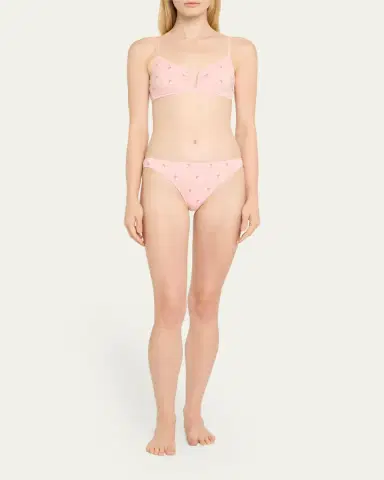 Videris Lingerie Angela Floral-Embroidered Soft Cup Bra | Thumbnail 2 Videris Lingerie Angela Floral-Embroidered Soft Cup Bra | Thumbnail 2
