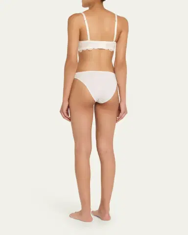 Lise Charmel Floral-Embroidered Strapless Bra | Thumbnail 3 Lise Charmel Floral-Embroidered Strapless Bra | Thumbnail 3