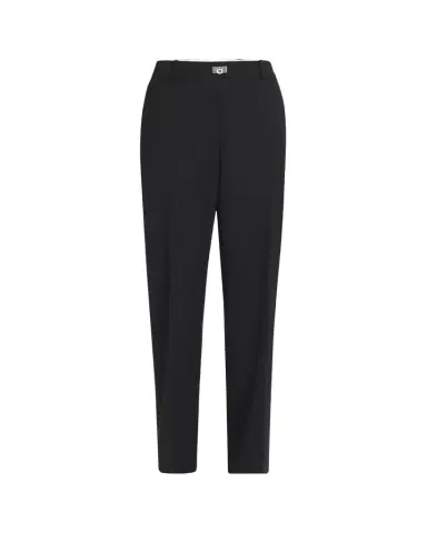 Ferragamo Turn-Lock Crepe Straight-Leg Pants | Thumbnail 1 Ferragamo Turn-Lock Crepe Straight-Leg Pants | Thumbnail 1
