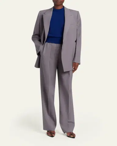 Jil Sander Wool Knit Short-Sleeve T-Shirt | Thumbnail 2 Jil Sander Wool Knit Short-Sleeve T-Shirt | Thumbnail 2
