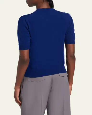 Jil Sander Wool Knit Short-Sleeve T-Shirt | Thumbnail 3 Jil Sander Wool Knit Short-Sleeve T-Shirt | Thumbnail 3