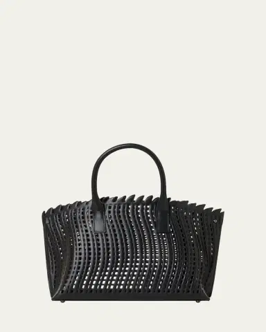 Akris Ai Little Cutout Leather Top-Handle Bag | Thumbnail 3 Akris Ai Little Cutout Leather Top-Handle Bag | Thumbnail 3