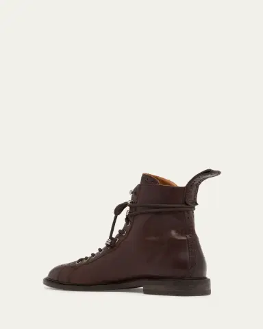 Versace Men's Leather Brogue Boots | Thumbnail 4 Versace Men's Leather Brogue Boots | Thumbnail 4