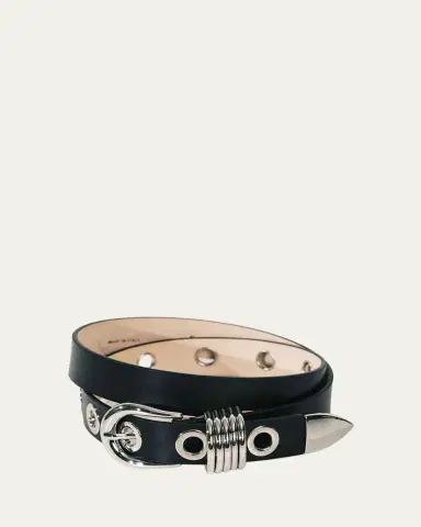 Déhanche Hollyhock Rivet Leather Belt | Thumbnail 2 Déhanche Hollyhock Rivet Leather Belt | Thumbnail 2