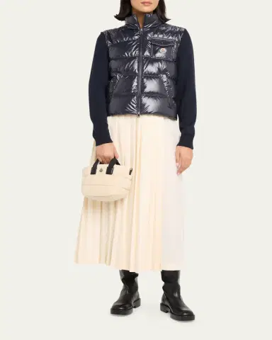 Moncler Caradoc Micro Teddy Tote Bag | Thumbnail 5 Moncler Caradoc Micro Teddy Tote Bag | Thumbnail 5