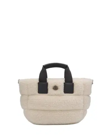 Moncler Caradoc Micro Teddy Tote Bag | Thumbnail 1 Moncler Caradoc Micro Teddy Tote Bag | Thumbnail 1