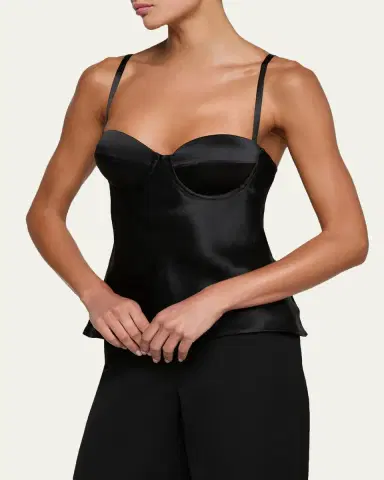 L'Agence Orlina Silk Camisole | Thumbnail 5 L'Agence Orlina Silk Camisole | Thumbnail 5