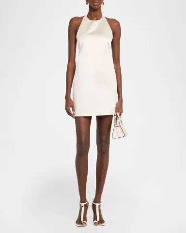 A.L.C. Sophia Satin Mini Dress | Thumbnail 6 A.L.C. Sophia Satin Mini Dress | Thumbnail 6