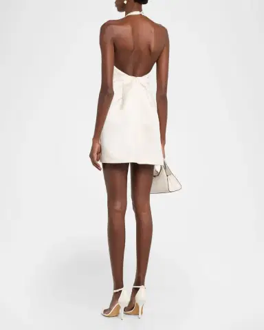 A.L.C. Sophia Satin Mini Dress | Thumbnail 7 A.L.C. Sophia Satin Mini Dress | Thumbnail 7
