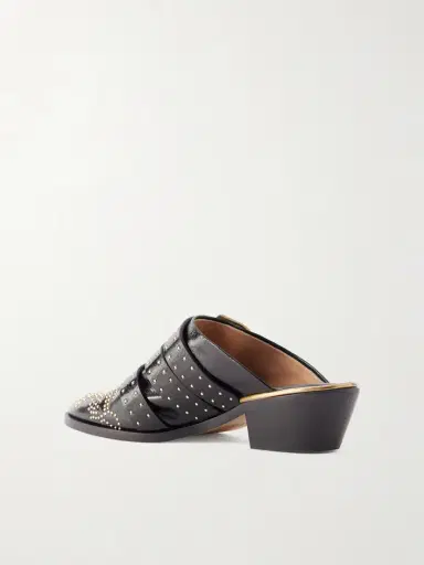 Chloé Susanna Studded Leather Mules | Thumbnail 3 Chloé Susanna Studded Leather Mules | Thumbnail 3