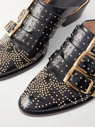 Chloé Susanna Studded Leather Mules | Thumbnail 5 Chloé Susanna Studded Leather Mules | Thumbnail 5