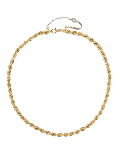 Yvonne Léon Corde Chaînette 18-karat Yellow And White Gold Necklace | Thumbnail 1 Yvonne Léon Corde Chaînette 18-karat Yellow And White Gold Necklace | Thumbnail 1