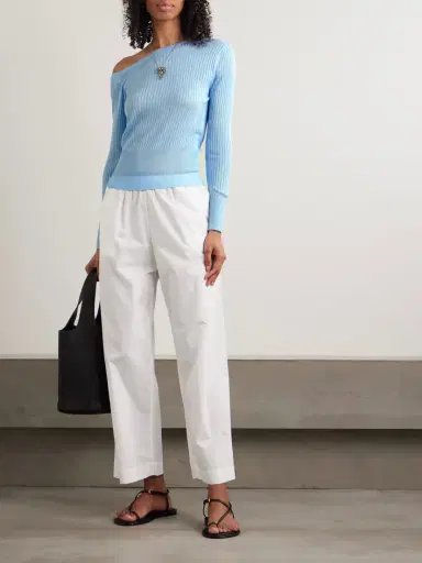 Deiji Studios One-shoulder Ribbed-knit Top | Thumbnail 2 Deiji Studios One-shoulder Ribbed-knit Top | Thumbnail 2