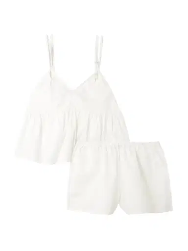 Deiji Studios Bind Organic Cotton-poplin Pajamas | Thumbnail 1 Deiji Studios Bind Organic Cotton-poplin Pajamas | Thumbnail 1