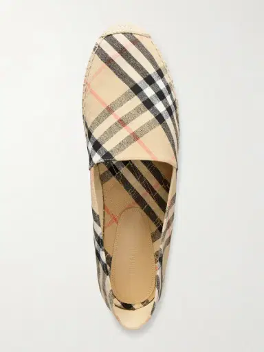 Burberry Lf Mews Check Flat Espadrillas | Thumbnail 6 Burberry Lf Mews Check Flat Espadrillas | Thumbnail 6