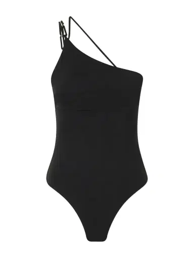 Max Mara Beachwear One-shoulder Embellished Swimsuit | Thumbnail 1 Max Mara Beachwear One-shoulder Embellished Swimsuit | Thumbnail 1