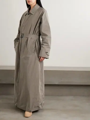 ssstein Layered Crinkled-shell Trench Coat | Thumbnail 3 ssstein Layered Crinkled-shell Trench Coat | Thumbnail 3