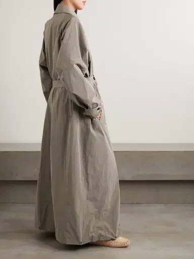 ssstein Layered Crinkled-shell Trench Coat | Thumbnail 4 ssstein Layered Crinkled-shell Trench Coat | Thumbnail 4