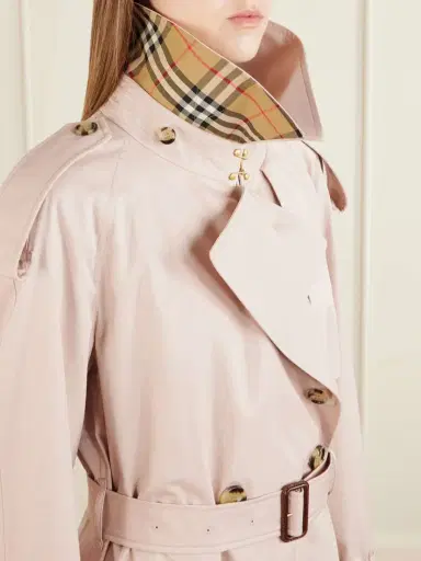 Burberry Fitzorvia Double-breasted Belted Cotton-gabardine Trench Coat | Thumbnail 5 Burberry Fitzorvia Double-breasted Belted Cotton-gabardine Trench Coat | Thumbnail 5