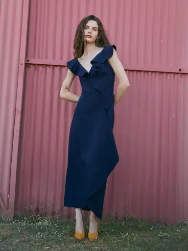 Delphine Jessa Midi Dress | Thumbnail 2 Delphine Jessa Midi Dress | Thumbnail 2