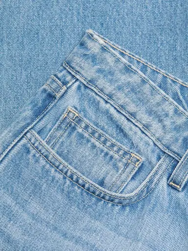 L'AGENCE Women's River Denim Bermuda Shorts - Bell Flower | Thumbnail 7 L'AGENCE Women's River Denim Bermuda Shorts - Bell Flower | Thumbnail 7