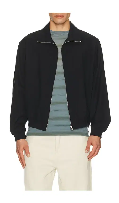 Wool Zip Blouson Wool Zip Blouson