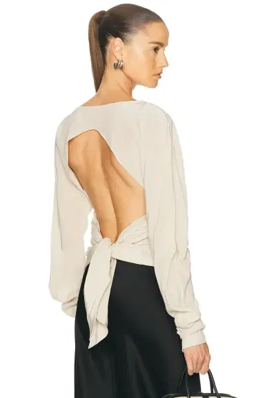 EAVES Amari Open Back Top | Thumbnail 3 EAVES Amari Open Back Top | Thumbnail 3