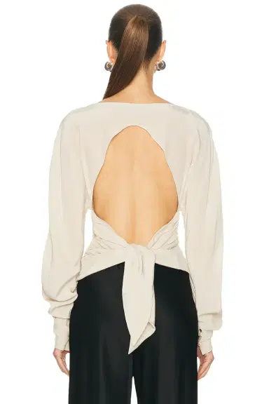 EAVES Amari Open Back Top | Thumbnail 6 EAVES Amari Open Back Top | Thumbnail 6