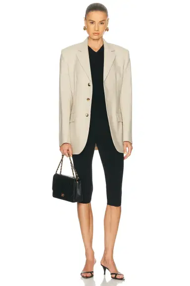 EAVES Susen Rib Knit V-neck Top | Thumbnail 6 EAVES Susen Rib Knit V-neck Top | Thumbnail 6